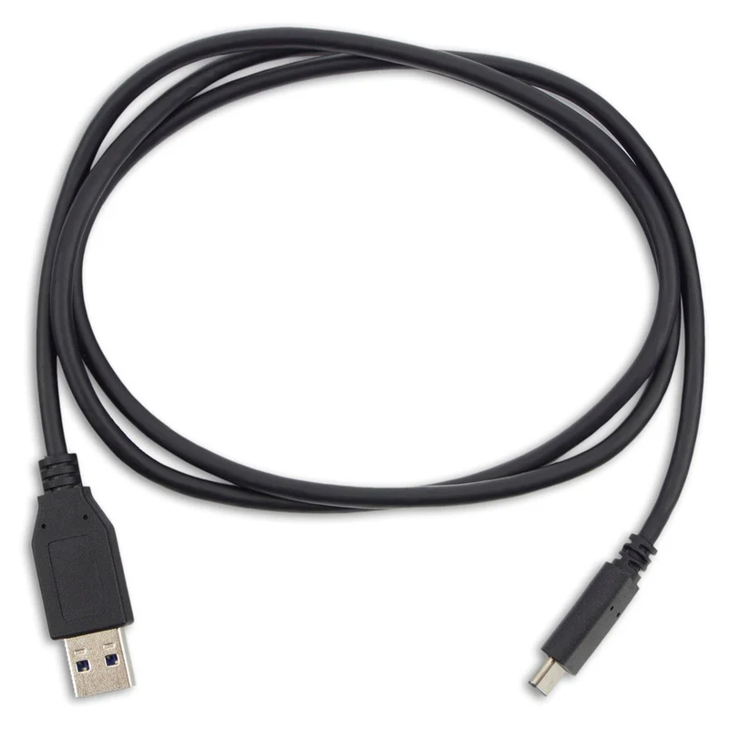 USB-C vers USB-A 100 cm, 10 Go, 3 A - Noir