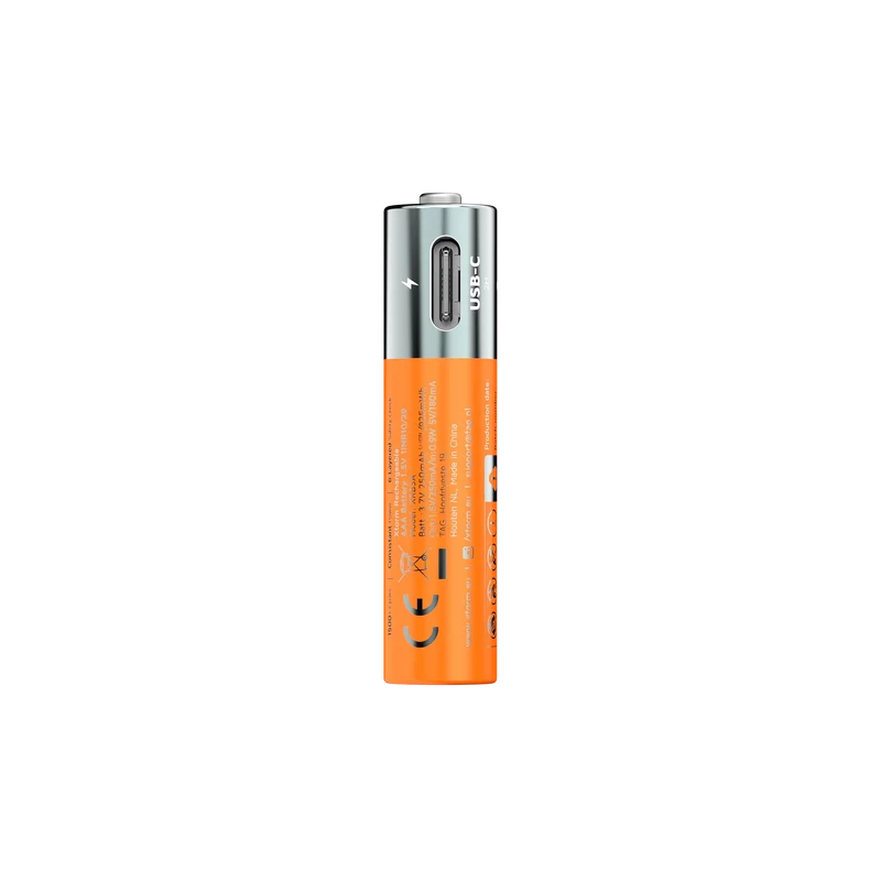 Rechargeable AAA Batteries with USB-C - 4 Pack