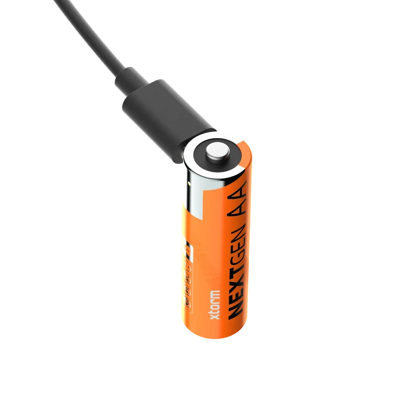 Rechargeable AA Batteries with USB-C Water-resistant - 4 Pack