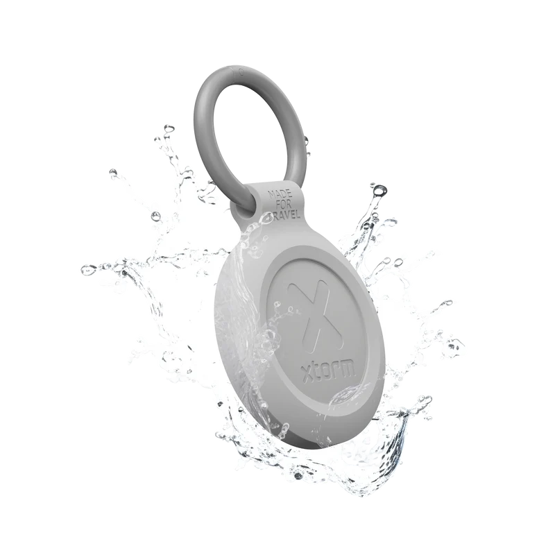TravelTag for Android & iPhone - Water-resistant - Ash White
