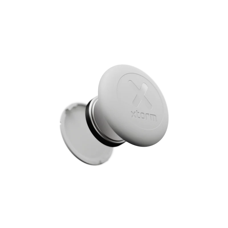 TravelTag for Android & iPhone - Water-resistant - 3-Pack - Ash White