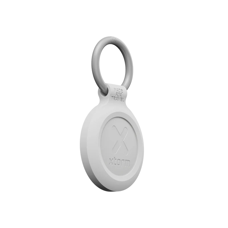 TravelTag for Android & iPhone - Water-resistant - 3-Pack - Ash White
