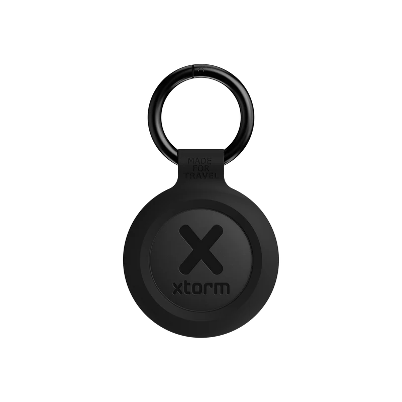 TravelTag for Android & iPhone - Water-resistant - 3-Pack - Charcoal Black