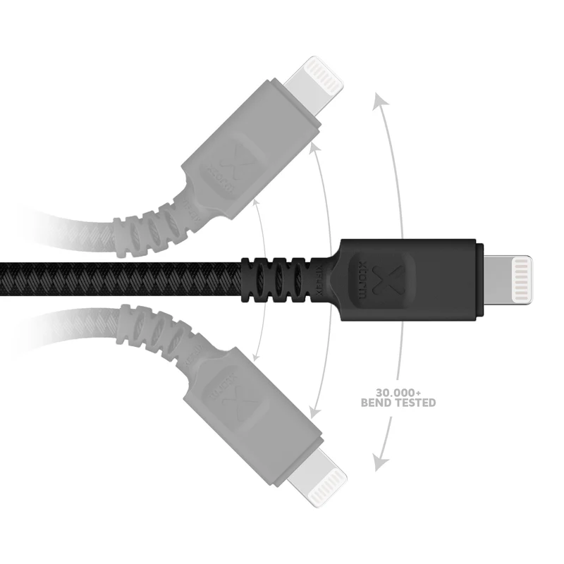 Next Gen Cable USB-C to Lightning (1,5m) Black