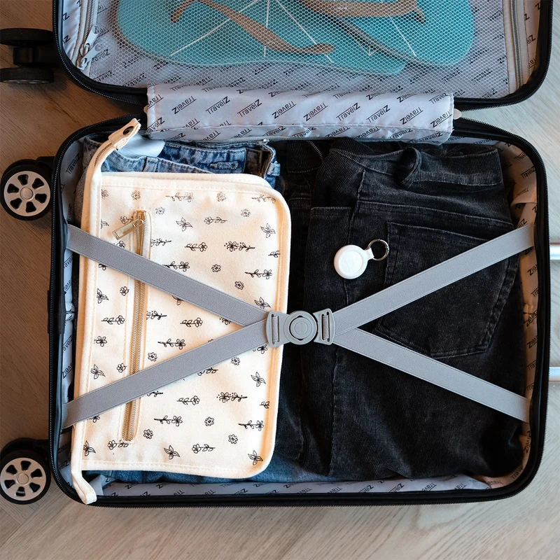 TravelTag for iPhone (iOS) - Water-resistant - Ash White