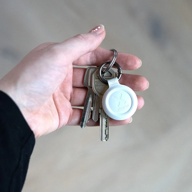 TravelTag for iPhone (iOS) - Water-resistant - Ash White