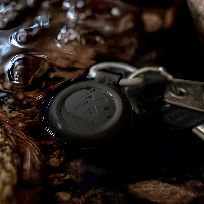 TravelTag for iPhone (iOS) - Water-resistant - Charcoal Black