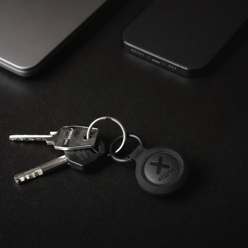 TravelTag for iPhone (iOS) - Water-resistant - Charcoal Black