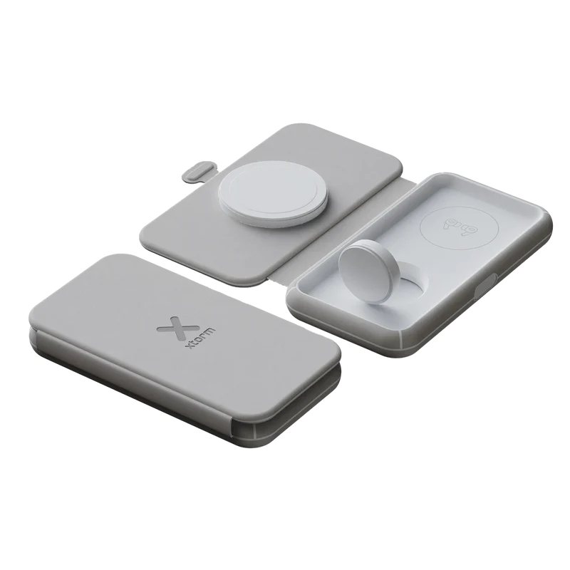Chargeur de voyage sans fil pliable 3en1