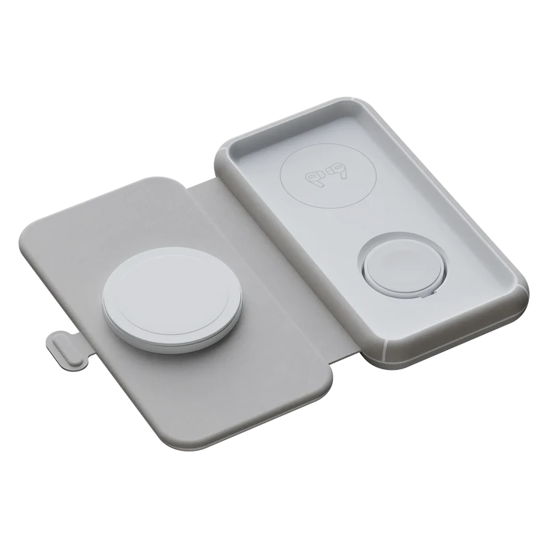 Chargeur de voyage sans fil pliable 3en1