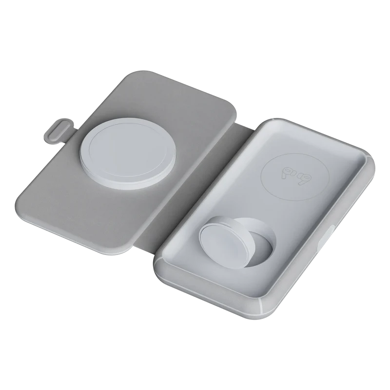 Chargeur de voyage sans fil pliable 3en1