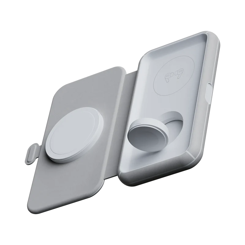 Chargeur de voyage sans fil pliable 3en1