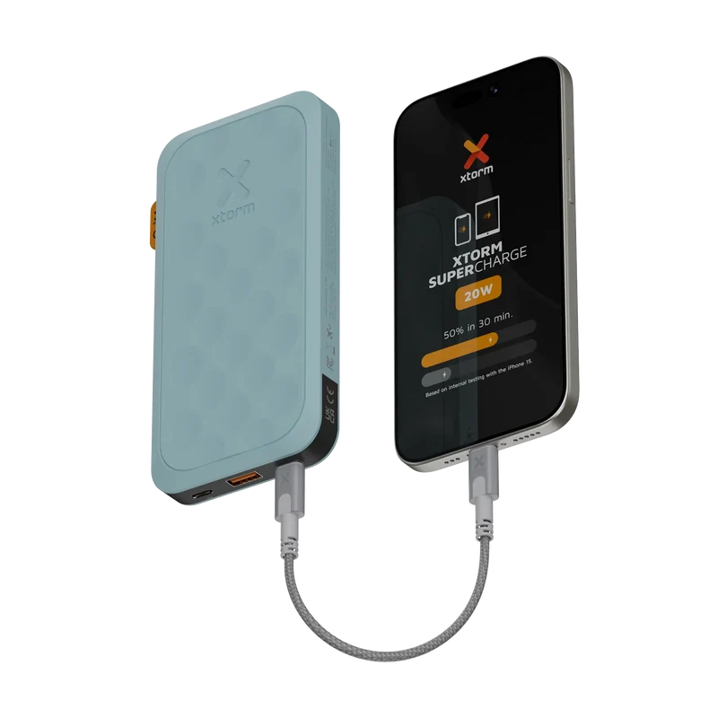 Power Bank 20W - 10.000 mAh - Fuel Series 5 - Bleu Sarcelle
