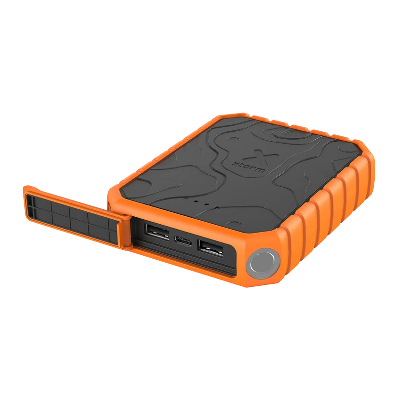 Xtreme Power Bank Rugged 20W - 10.000 mAh - Extérieur - Étanche avec Lampe de Poche - Quick Charge 3.0