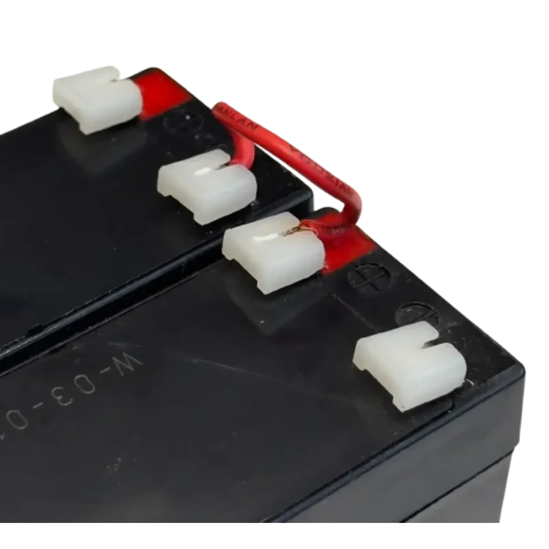Batterie Plomb AGM 24V 1.3Ah 2xST12 Faston 4.75mm