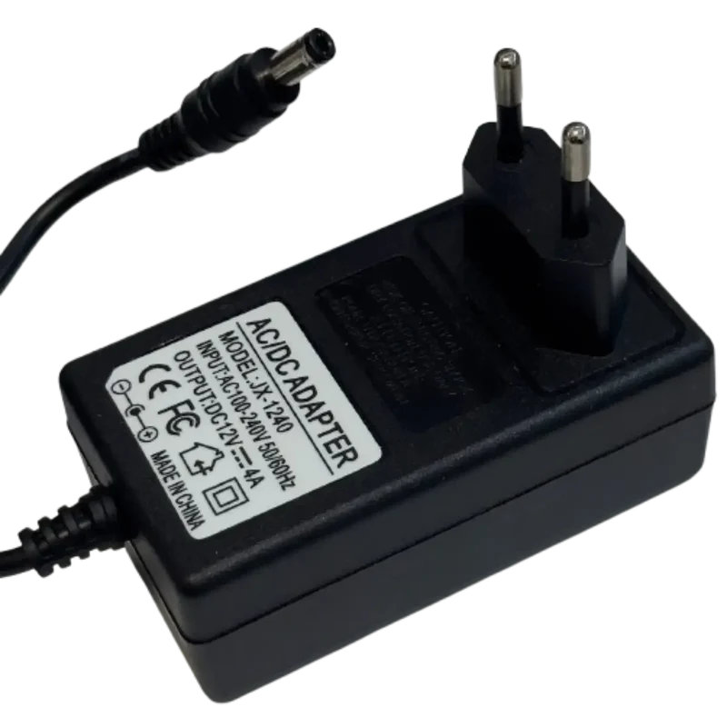 Alimentation AC/DC 12V 4A 48W – Adaptateur Secteur 230V Tension Fixe