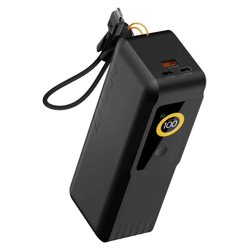 NextGen Powerbank 70W - 27.000 mAh - Midnight Black