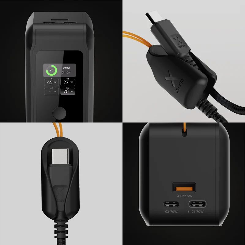 NextGen Powerbank 70W - 27.000 mAh - Midnight Black