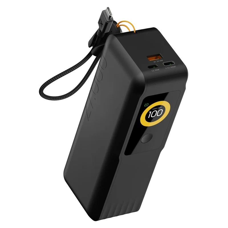 NextGen Powerbank 140W - 27.000 mAh - Midnight Black