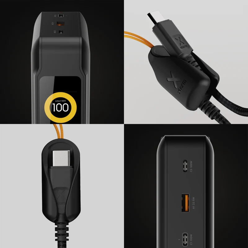NextGen Powerbank 100W - 60.000 mAh - Midnight Black