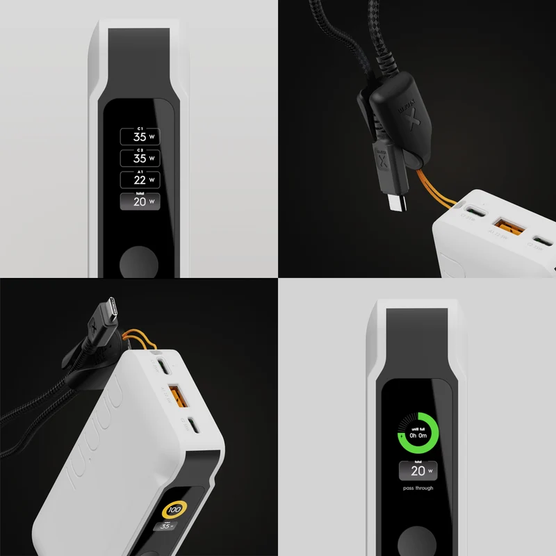 NextGen Powerbank 35W - 10.000 mAh - Dusk White