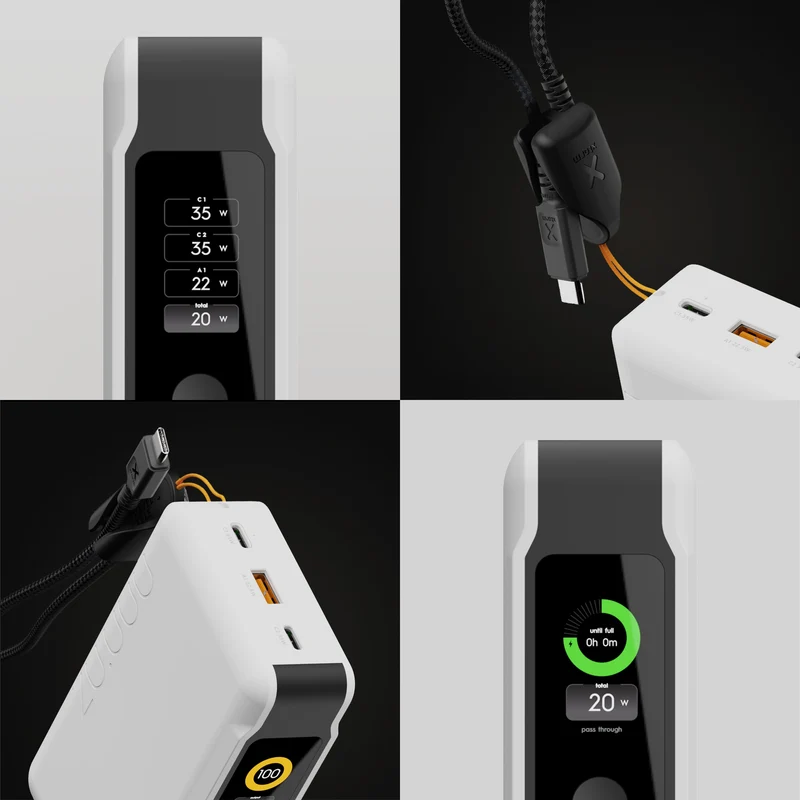 NextGen Powerbank 35W - 20.000 mAh - Dusk White