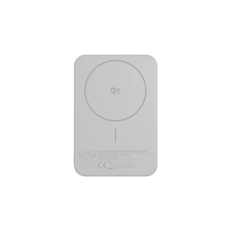 LINQ Semi-solid State Magnetic Power bank 10.000