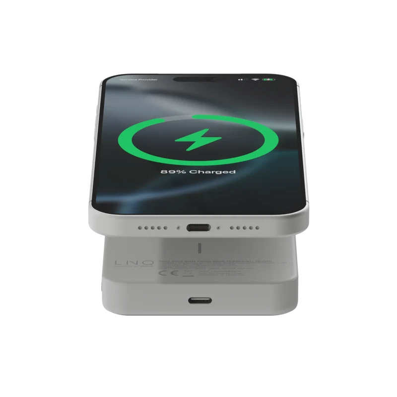 LINQ Semi-solid State Magnetic Power bank 10.000