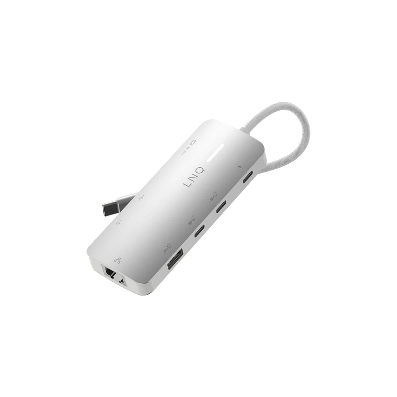 LINQ 8in1 8K PRO USB-C Multiport Hub 140W