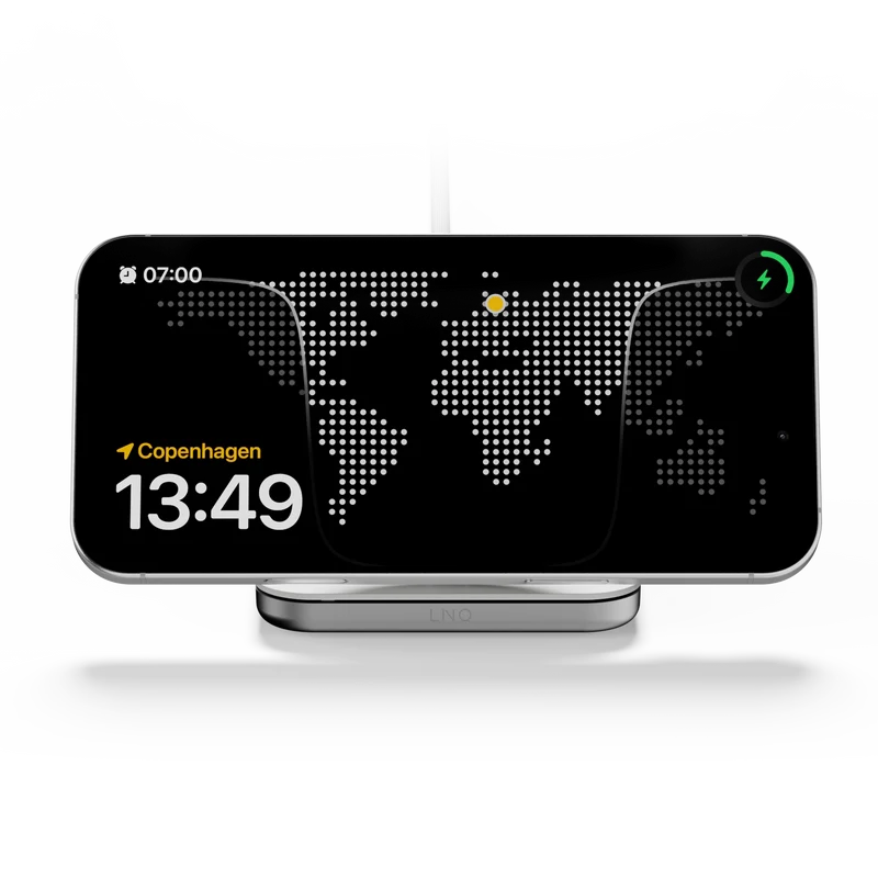 LINQ Dual-Position Nightstand Wireless Charger