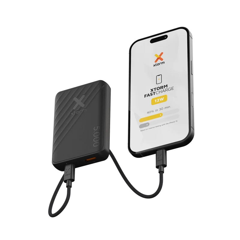 Powerbank Go2 5000mAh Black