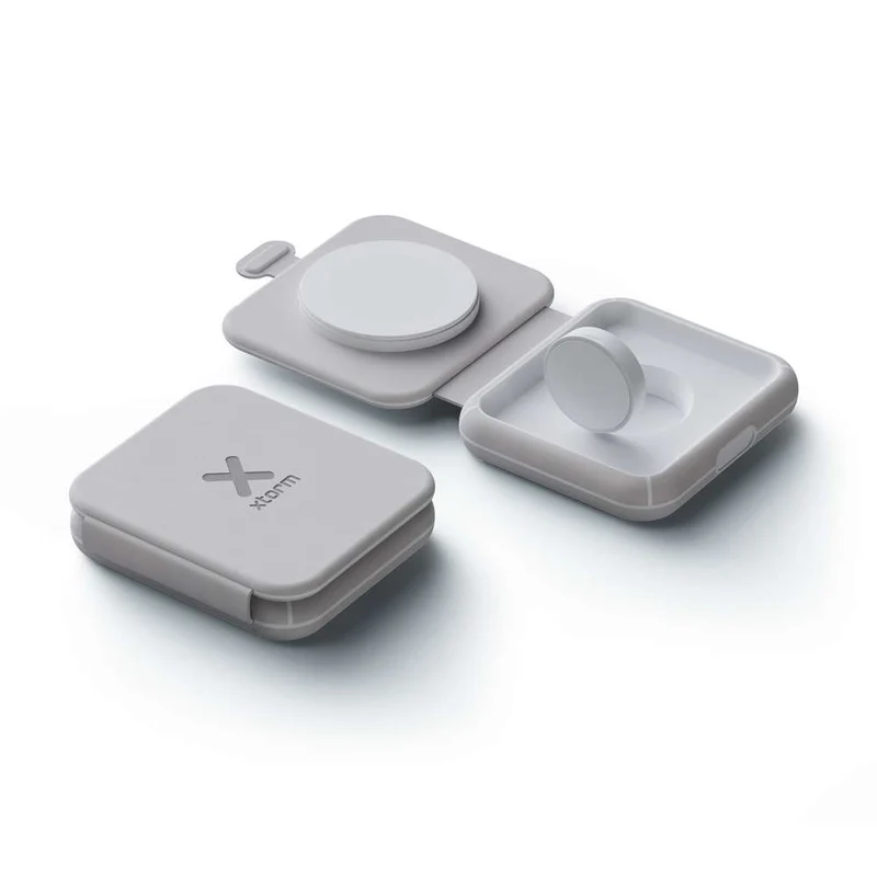 Chargeur de voyage sans fil pliable 2 en 1