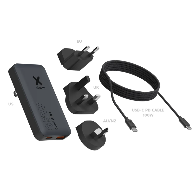 65W Fast Travel Charger Kit