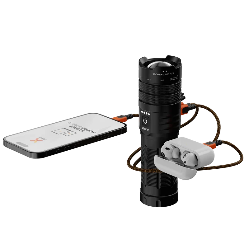 Flashlight Powerbank 10.500 mAh
