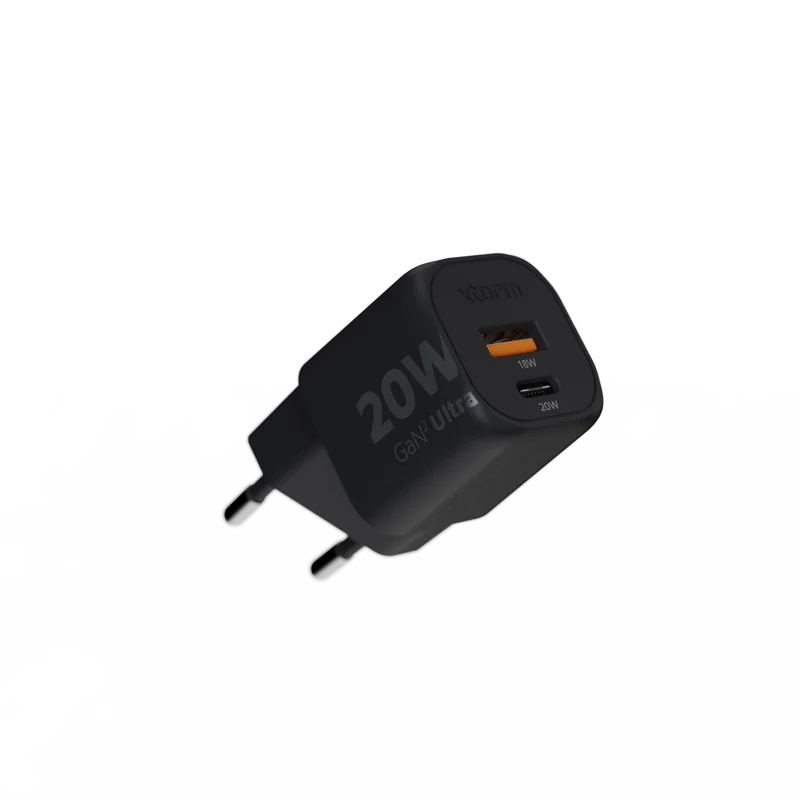 20W GaN2 Ultra Wall Charger - Black