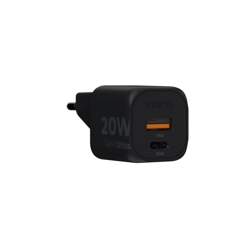 20W GaN2 Ultra Wall Charger - Black