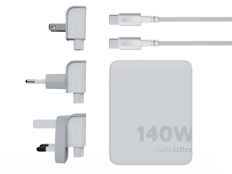 Chargeur de voyage GaN-Ultra 140 W + câble USB-C PD