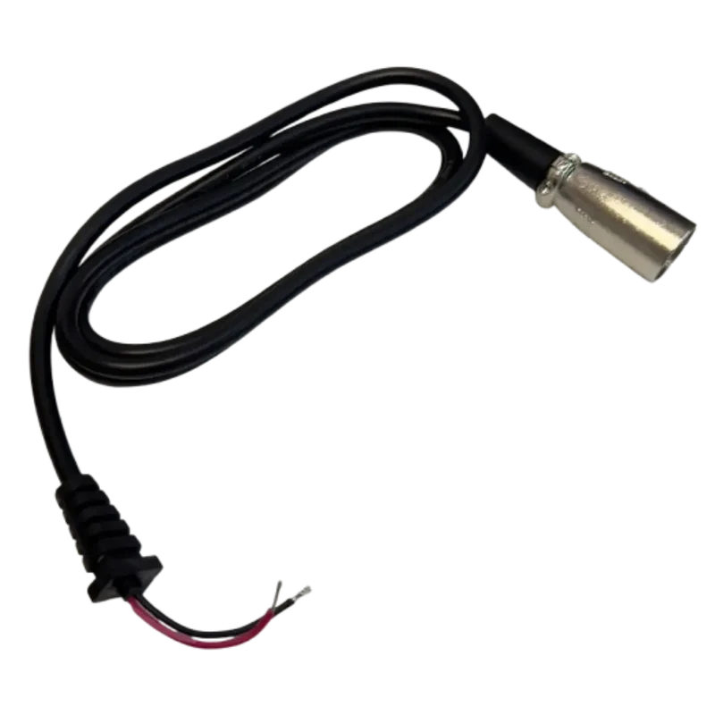 Câble XLR 4P vers sortie fils 1 mètre