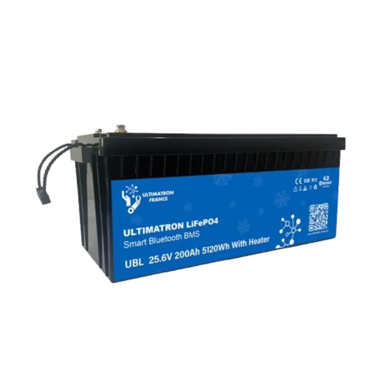 Batterie connectée Lithium LiFePO4 24V 200Ah avec chauffage, série UBL