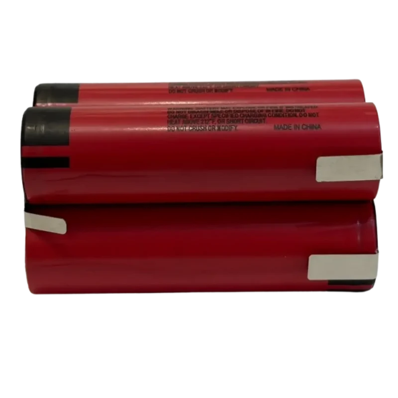 Batterie Li-ion 7.2V 7Ah 2S2P – Pack 4×18650 à souder