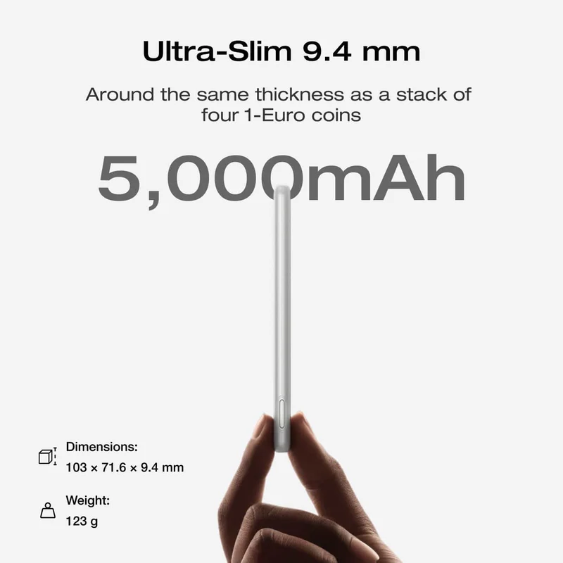 EcoFlow RAPID Mag Power Bank (5,000mAh, 7.5W, Magnetic Charging)