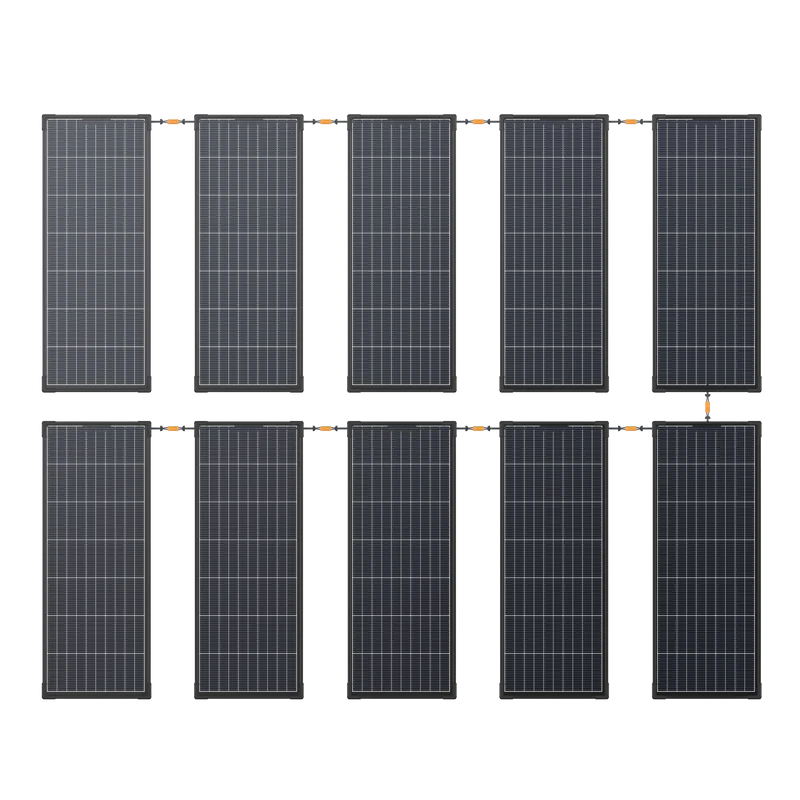 EcoFlow 130W RVMax Rigid Solar Panel (2 pieces)