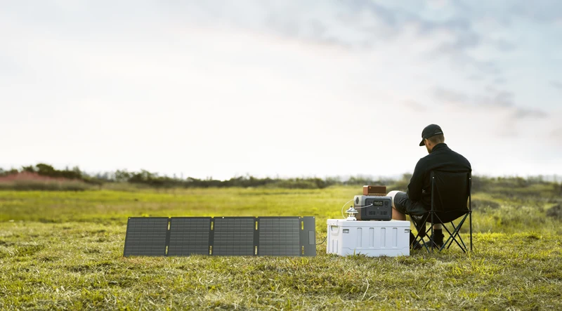 EcoFlow 45W Portable Solar Panel--Redemption