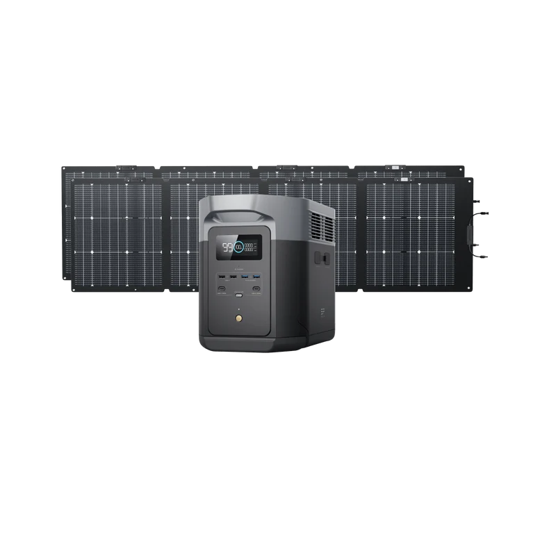 EcoFlow DELTA 2 Max Solar Generator (PV160W)
