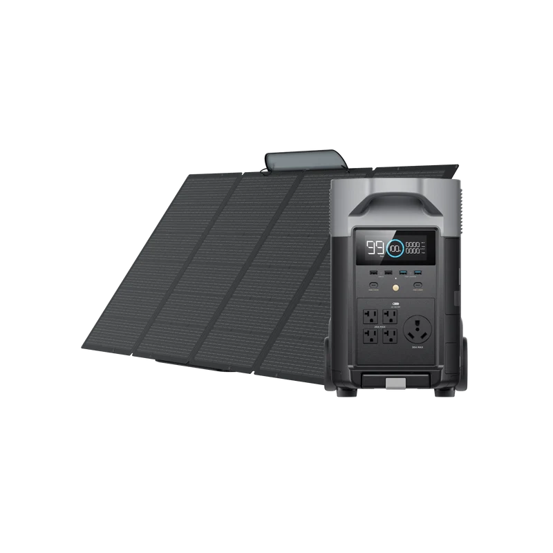 EcoFlow DELTA Pro Solar Generator (PV400W)
