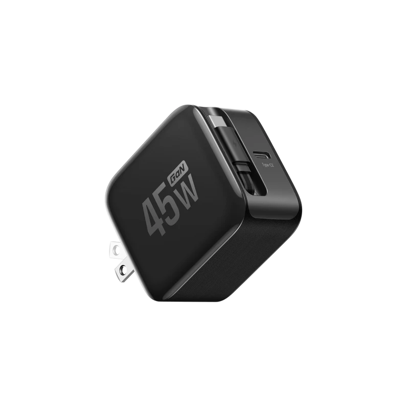 EcoFlow RAPID Charger (45W, Retractable Cable, GaN)