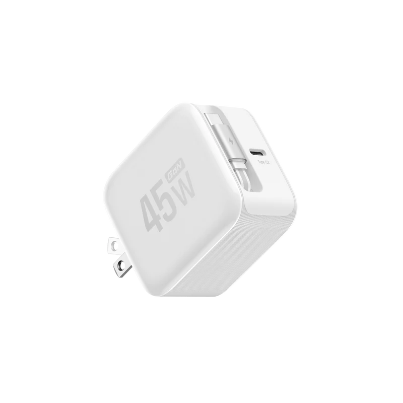 EcoFlow RAPID Charger (45W, Retractable Cable, GaN)