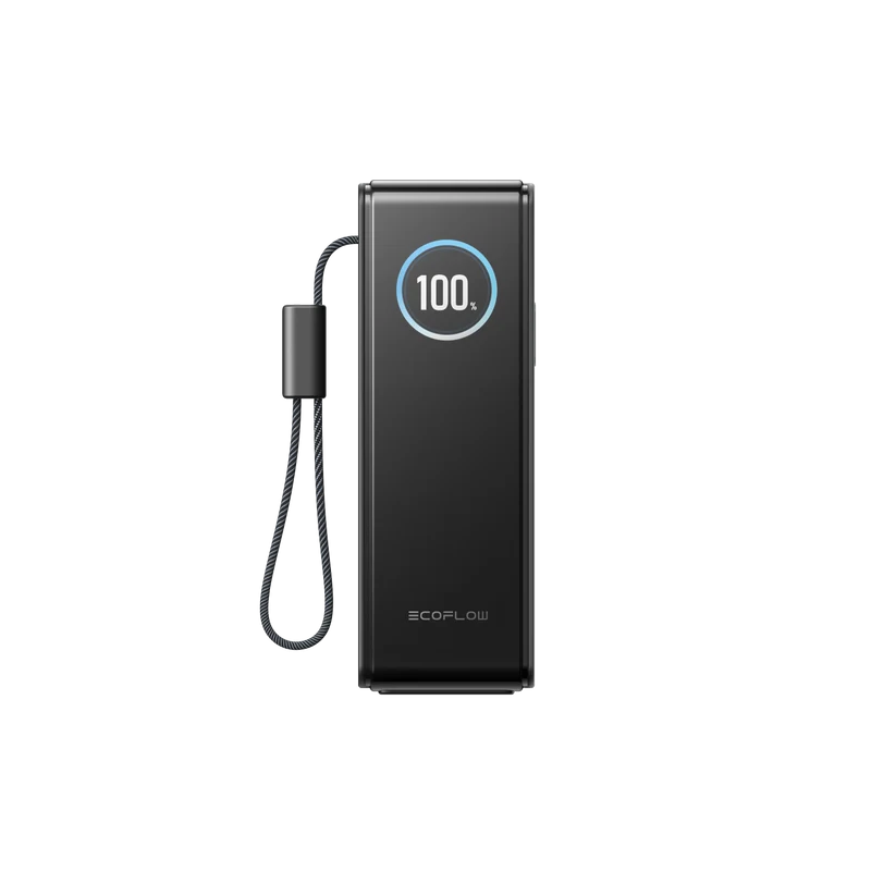 EcoFlow RAPID Power Bank (25,000mAh, 170W, 100W Built-In and Retractable Cables)
