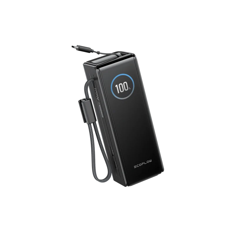 EcoFlow RAPID Power Bank (25,000mAh, 170W, 100W Built-In and Retractable Cables)