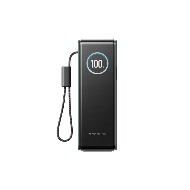 EcoFlow RAPID Power Bank (25,000mAh, 170W, 100W Built-In and Retractable Cables)